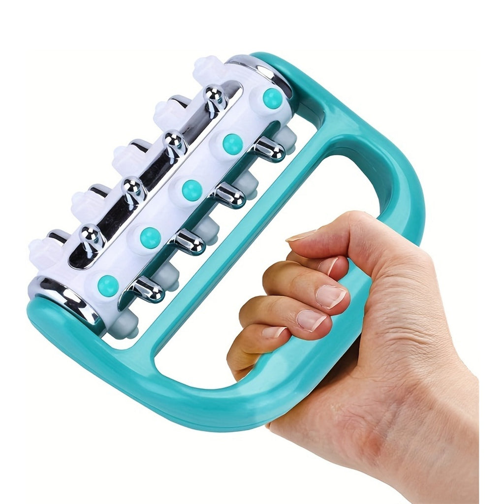 Handheld MyoRelease Massage Roller, Multi-Point Manual Muscle Massager, Portable Lymphatic Drainage Tool for Arms, Legs, Thighs, Body Cellulite & Muscle Relief