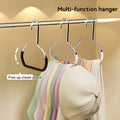 Multifunctional Hat Ring Hanger, Clip-Free Baseball Cap Storage Hook, Closet Organizer for Caps, Space Saving Metal Hat Holder