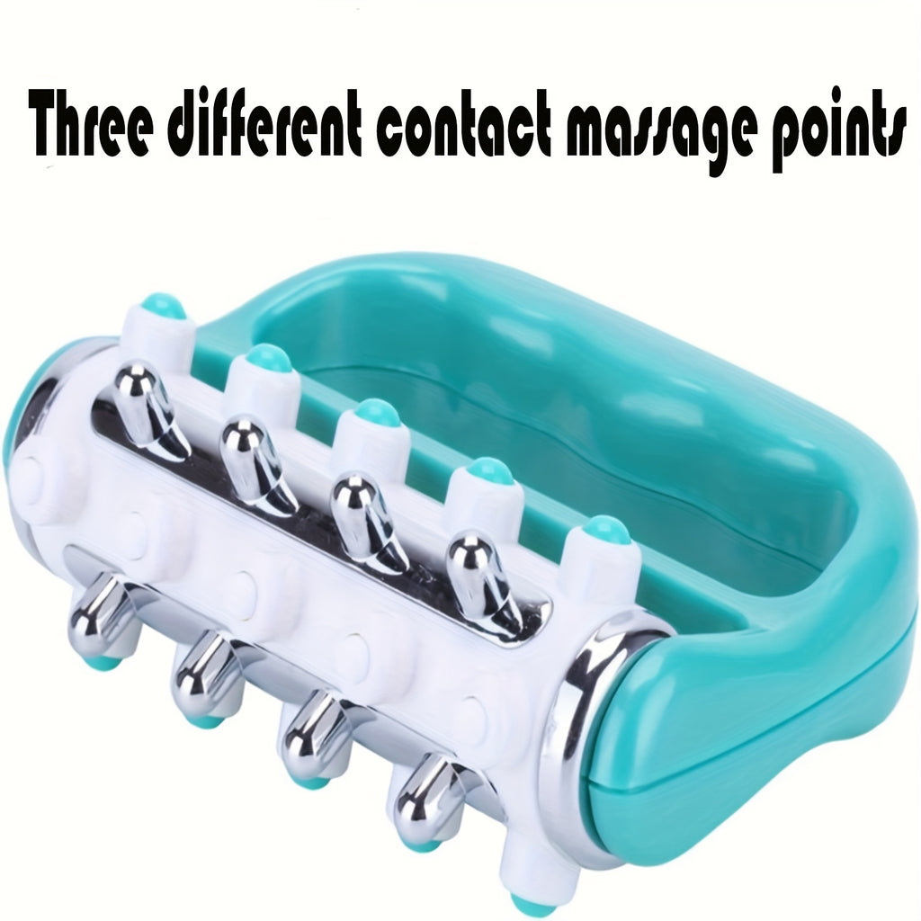Handheld MyoRelease Massage Roller, Multi-Point Manual Muscle Massager, Portable Lymphatic Drainage Tool for Arms, Legs, Thighs, Body Cellulite & Muscle Relief