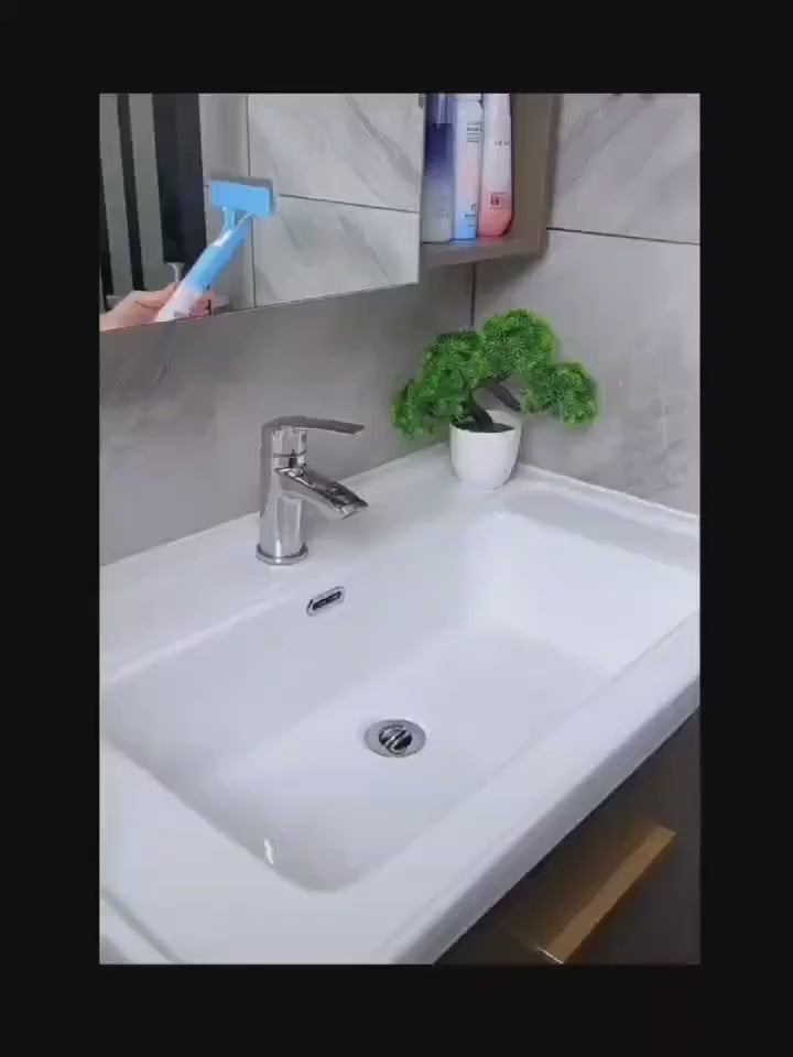 3-in-1 Spray Window Squeegee, Multifunctional Glass Wiper with Spray Bottle, Window Mirror Cleaning Tool